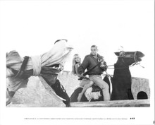 Never Say Never Again original 8x10 photo Sean Connery Kim Basinger on horseback