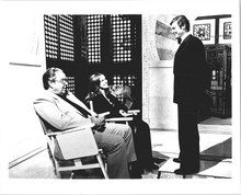 Spy Who Loved Me original 8x10 inch photo Cubby Broccoli Moore & Bach on set