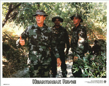 Heartbreak Ridge 1986 original 8x10 lobby card Clint Eastwood with men