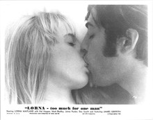 Lorna 1964 Russ Meyer Lorna Maitland kisses Mark Bradley original 8x10 photo
