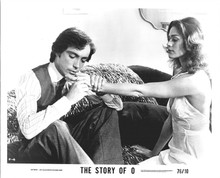 The Story of O 1976 original 8x10 photo Corinne Clery in romantic scene