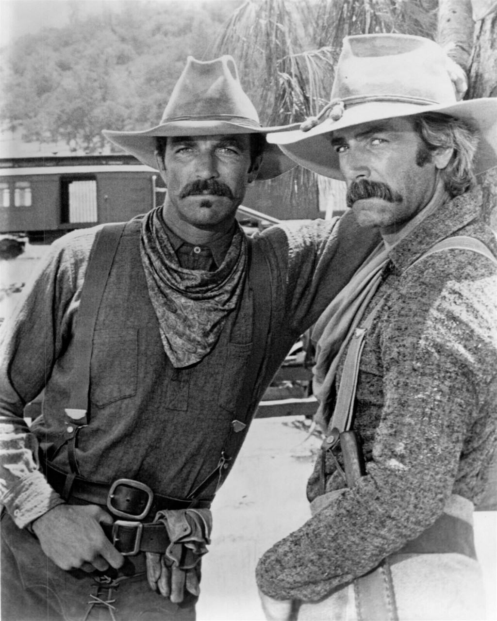 Western Movie With Sam Elliott And Tom Selleck The Shadow Riders 1982 western Tom Selleck as Mac Sam Elliott as Dal