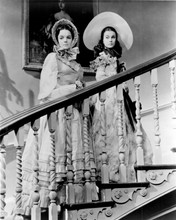 Gone With the Wind Olivia De Havilland Vivien Leigh on Tara staircase 8x10 photo