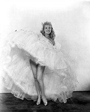 Betty Grable swirling her dress shows off legs 8x10 inch photo