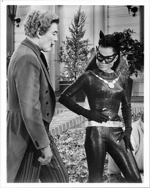 Batman Tv Series 8x10 Photo Cesar Romero And Eartha Kitt Joker And Catwoman Moviemarket