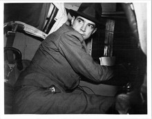 Howard Hughes American tycoon and aviator in suit onboard aircraft 8x10 photo