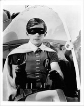 Batman TV series Burt Ward as Robin flying Batcopter 8x10 photo