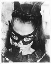 Batman TV series 8x10 photo Eartha Kitt showing claws as Catwoman
