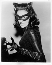 Batman TV series 8x10 photo Lee meriwether as Catwoman showing claws