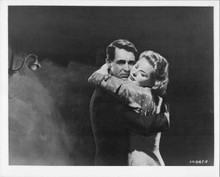 Indiscreet 8x10 inch photo Ingrid Bergman hugs Cary Grant