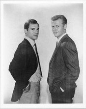 Route 66 8x10 photo Martin Milner & Kent McCord in suits looking to side