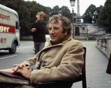 Michael Winner director on film set 1960's in London 8x10 inch photo