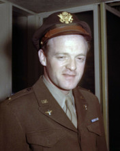 Van Heflin 1940's era in military uniform and cap 8x10 inch photo