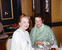 Olivia De Havilland & Jane Russell two legends in the 1970's together 8x10 photo