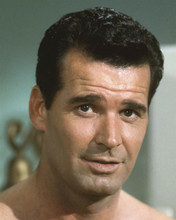 James Garner beefcake pose looking ruggedly handsome in 1960's 8x10 inch photo