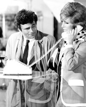 Columbo 1973 Lovely But Lethal Peter Falk Vera Miles on telephone 8x10 photo