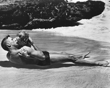 From Here To Eternity iconic kiss Lancaster & Kerr Halona Beach surf 8x10 photo