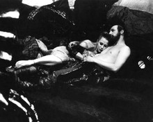 Excalibur 1981 Liam Neeson & Helen Mirren in bed together 8x10 inch photo