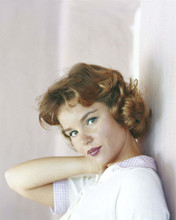 Tuesday Weld late 1950's young portrait with shorter brown hair 8x10 inch photo