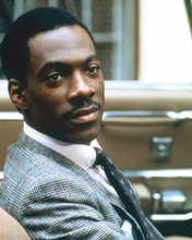 Eddie Murphy in suit and tie sitting in convertable 1982 48 Hrs 8x10 inch photo