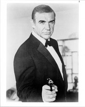 Sean Connery points his gun in tuxedo Never Say Never Again 8x10 photo