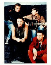 U2 vintage 8x10 photo 1980's era Bono Adam Clayton The Edge Larry Mullen