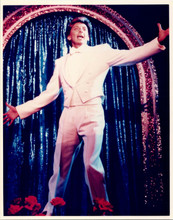 Barry Manilow full length pose in white tuxedo vintage 8x10 photo