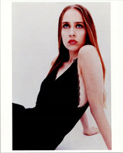 Fiona Apple 1990's vintage 8x10 photo studio portrait in black dress