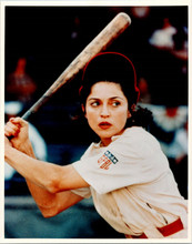 Madonna in baseball outfit goes to bat vintage 8x10 photo A League of Their Own