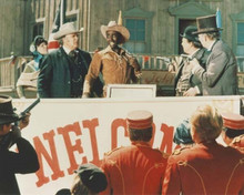 Blazing Saddles 1974 David Huddleston Cleavon Little guns on them 8x10 photo