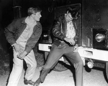 Death in Small Doses 1957 Peter Graves punches Chuck Connors 8x10 inch photo