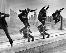 Mary Poppins Dick Van Dyke & sweeps dance Step in Time on rooftops 8x10 photo