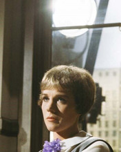 Julie Andrews 1960's on movie set between takes 8x10 inch photo