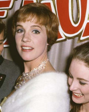 Julie Andrews attending the 1965 Academy Awards smiles for press 8x10 inch photo