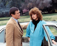 Dallas Larry Hagman & Linda Gray as J.R. and Sue Ellen 8x10 inch photo