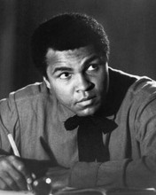 Muhammad Ali sits at desk 1979 Freedom Road movie 8x10 inch photo