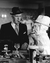 Minder TV George Cole as Arthur Daley smoking in his local pub bar 8x10 photo