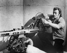 Thundebolt and Lightfoot Clint Eastwood with Oerlikon 20mm Cannon 8x10 photo