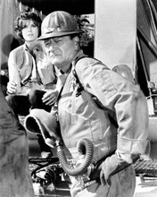 Hellfighters 1968 John Wayne in fire fighter outfit Katharine Ross 8x10 photo