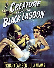 Creature From The Black Lagoon Julia Adams being held by Gil man 8x10 photo