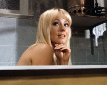 Yutte Stensgaard Lust For A Vampire star in bath tub 8x10 inch photo