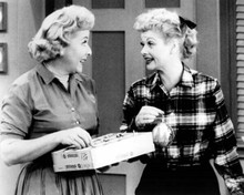 I Love Lucy Lucille Ball Vivien Vance put up Christmas decorations 8x10 photo