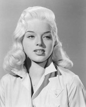 Diana Dors lovely young pose in pajamas sexy look 8x10 inch photo
