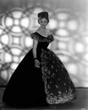 Curse of Frankenstein 1957 Hazel Court full length pose in black gown 8x10 photo