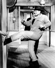 North To Alaska 1960 John Wayne gets tough kicking down door 8x10 photo