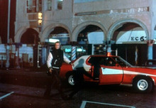 Starsky and Hutch David Soul beside Gran Torino Glaser driving 8x10 photo