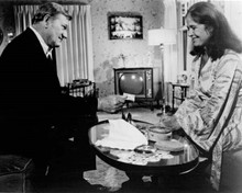 McQ 1974 John Wayne gives cash to Colleen Dewhurst 8x10 inch photo