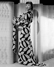 Anna May Wong in long dress 1938 Dangerous To Know movie 8x10 inch photo