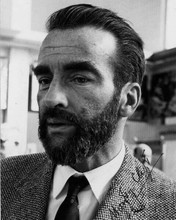 Montgomery Clift 1960's portrait with beard and facsimilie autograph 8x10 photo