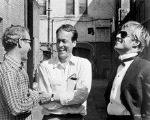 The Sting director George Roy Hill with Paul Newman & Robert Redford 8x10 photo